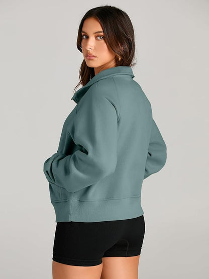 Half Zip Sweatshirts