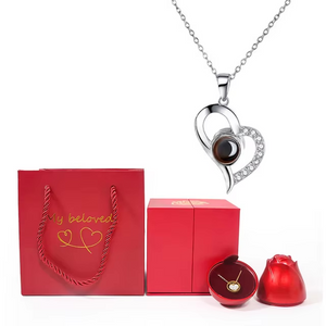 Love You Projection Necklace