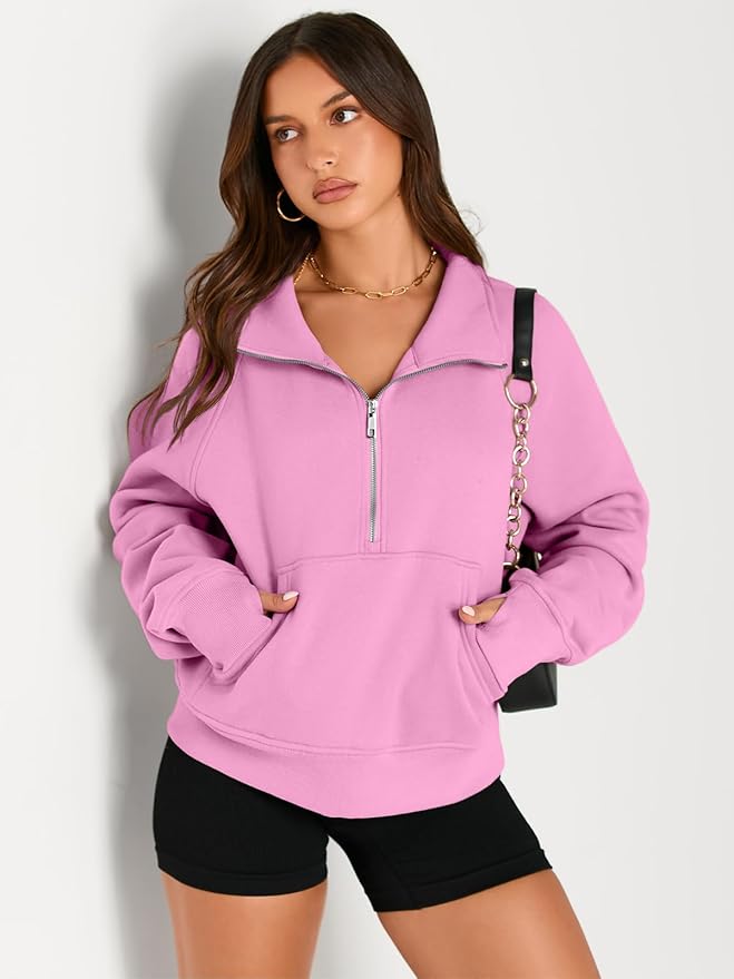 Half Zip Sweatshirts