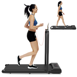 Folding Treadmill, Under Desk Treadmill, Walking Jogging Machine for Home Office