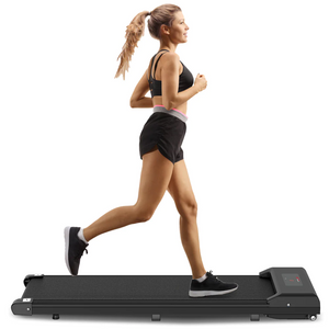 Space Saving Motorised Treadmill Walking Machine with LCD Display