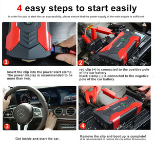 2000A Peak 99800mAh Car Jump Starter