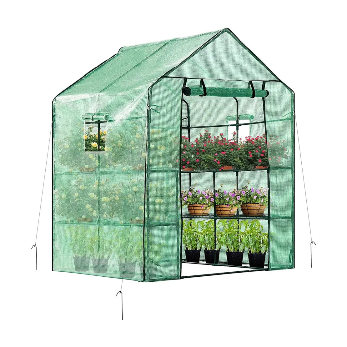 8 Shelves 3 Tiers Mini Greenhouse