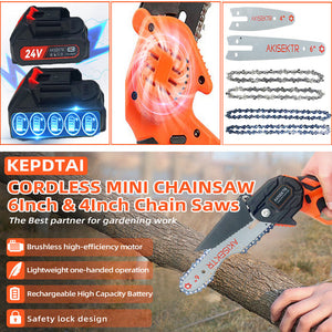 Wireless Mini Chainsaw